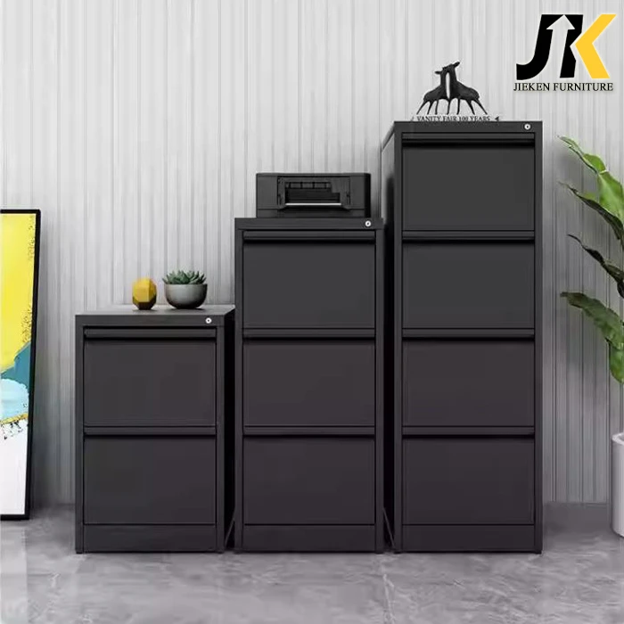 Steel vertical file cabinet
